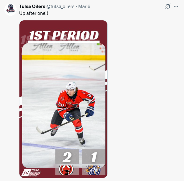Tulsa Oilers - X Post - 4